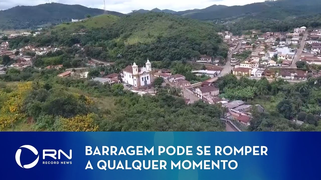 Barragem em Barão de Cocais pode se romper a qualquer momento