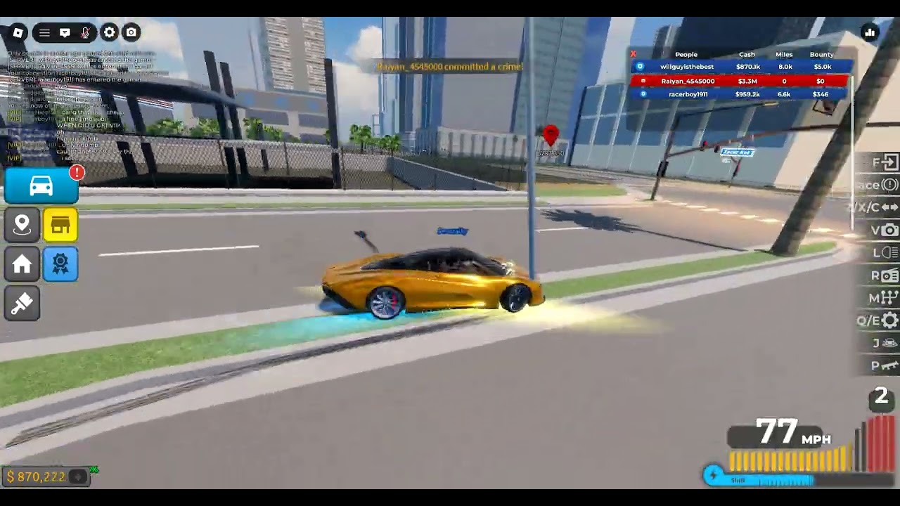Roblox Driving Empire | Found another one, decided to take his "hard earned cash"
