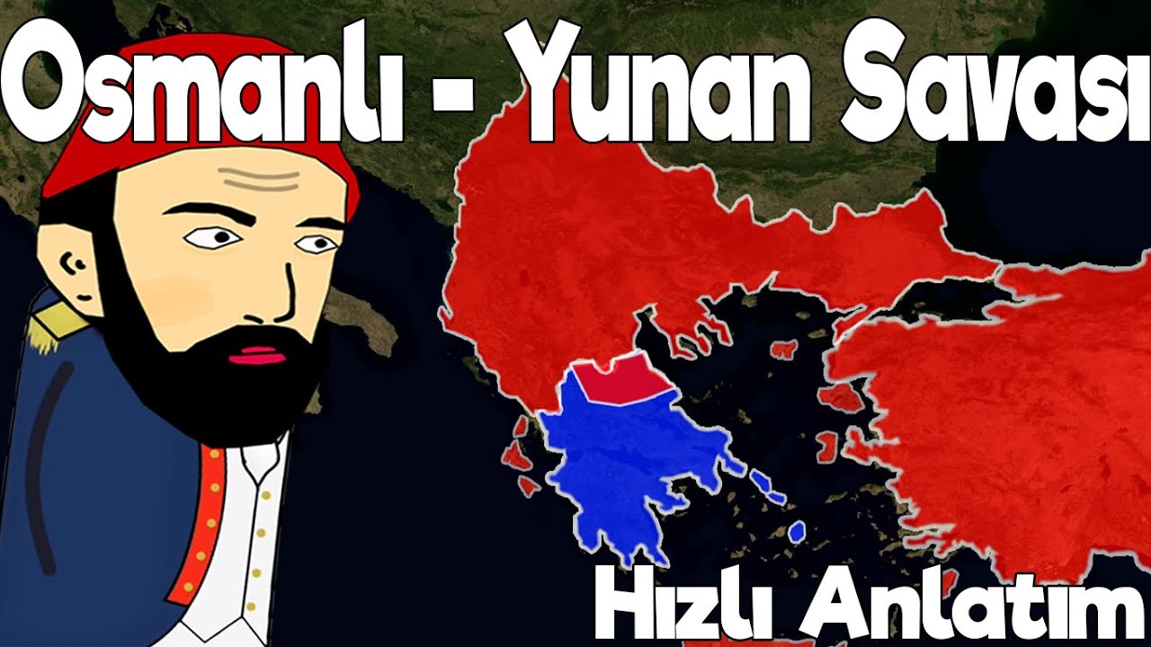 1897 Osmanlı Yunan Savaşı - Harita Üzerinde Hızlı Anlatım