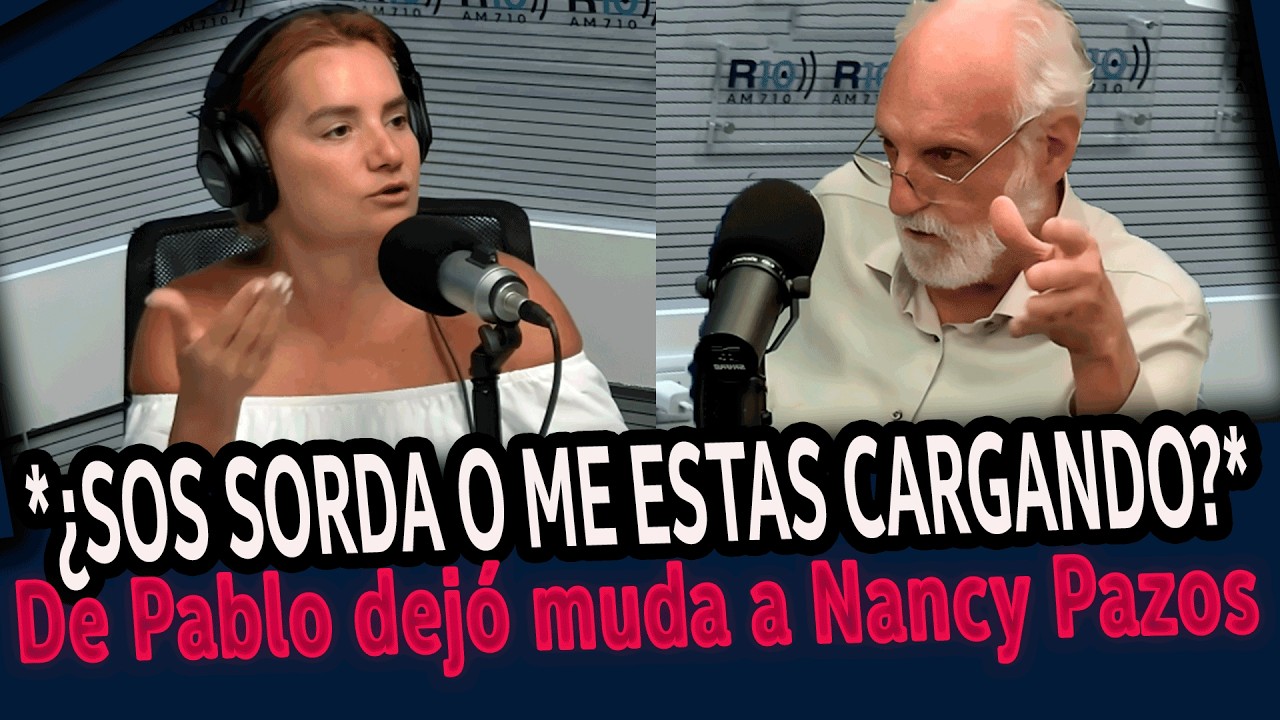 JUAN CARLOS DE PABLO le dijo la verdad a NANCY PAZOS en vivo