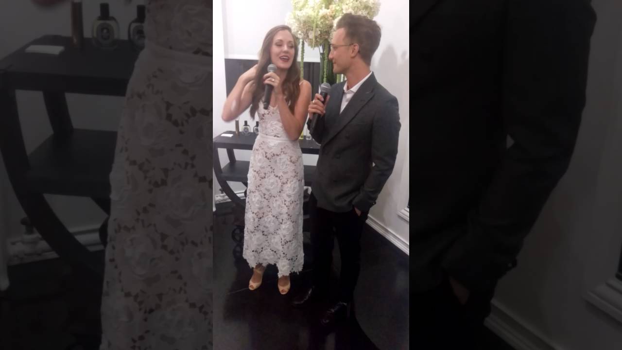 Laura Osnes sings Aladdin's,' A whole new world,' with husband, Nathan Johnson!
