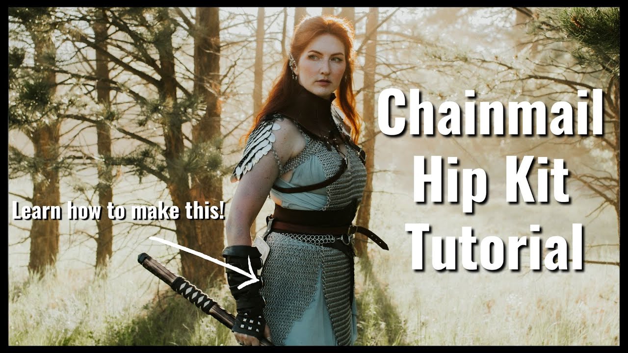 Chainmail and Scalemail Hip Kit Tutorial | Lauren Does Cosplay x The Ring Lord