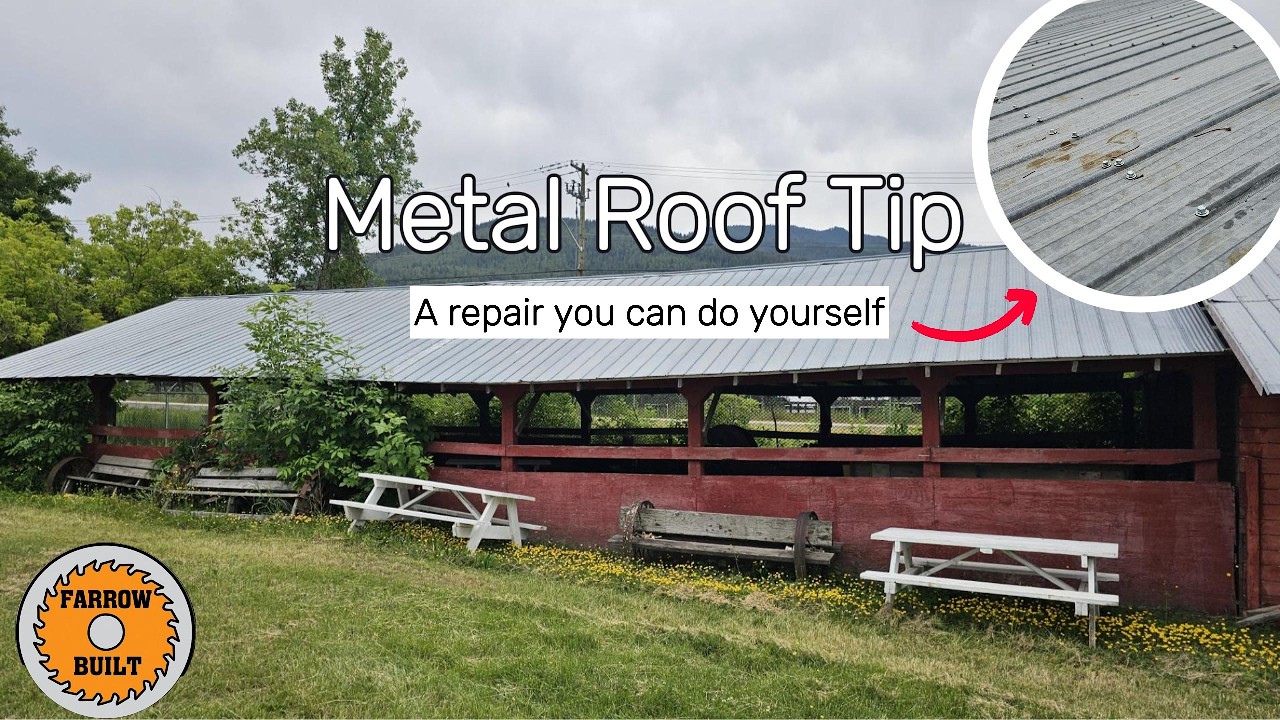 Metal Roof Screws Keep Loosening? Try This