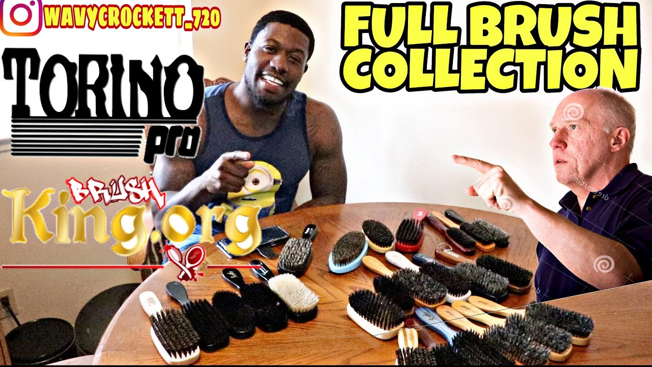 360 WAVES: FULL BRUSH COLLECTION TORINO PRO ROYALTY DIANE AND MORE
