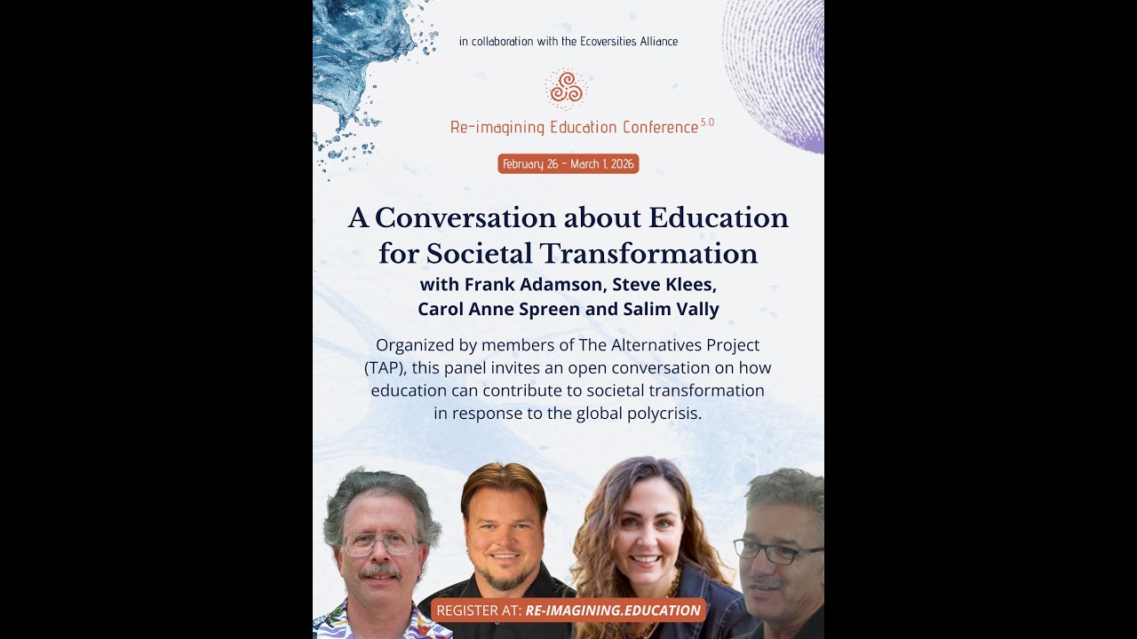 A Conversation about Education for Societal Transformation | REC 5.0