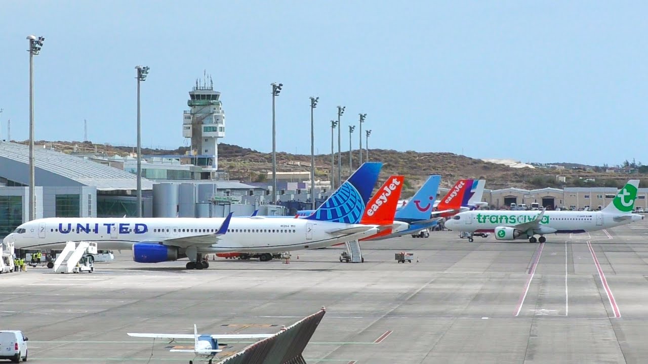 Plane Spotting Tenerife South Airport 9th October 2024