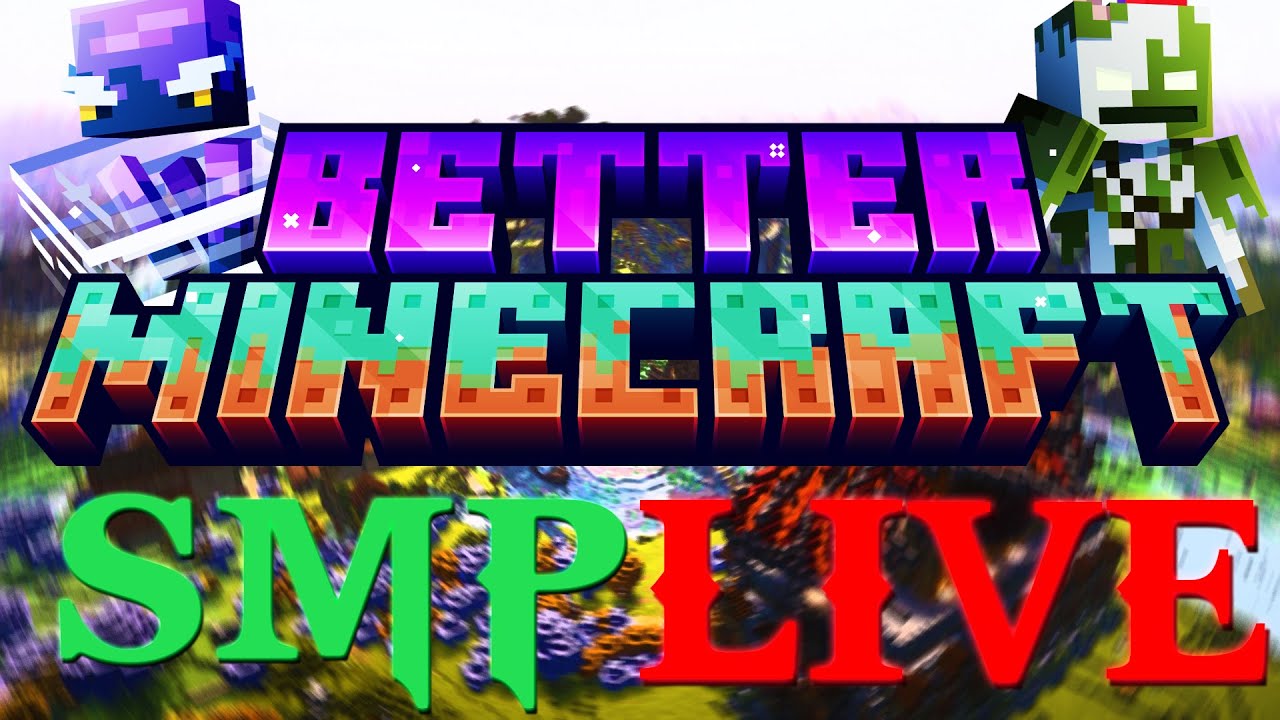 BetterMC Public SMP | ANYONE CAN JOIN + REACTIONS | LIVE