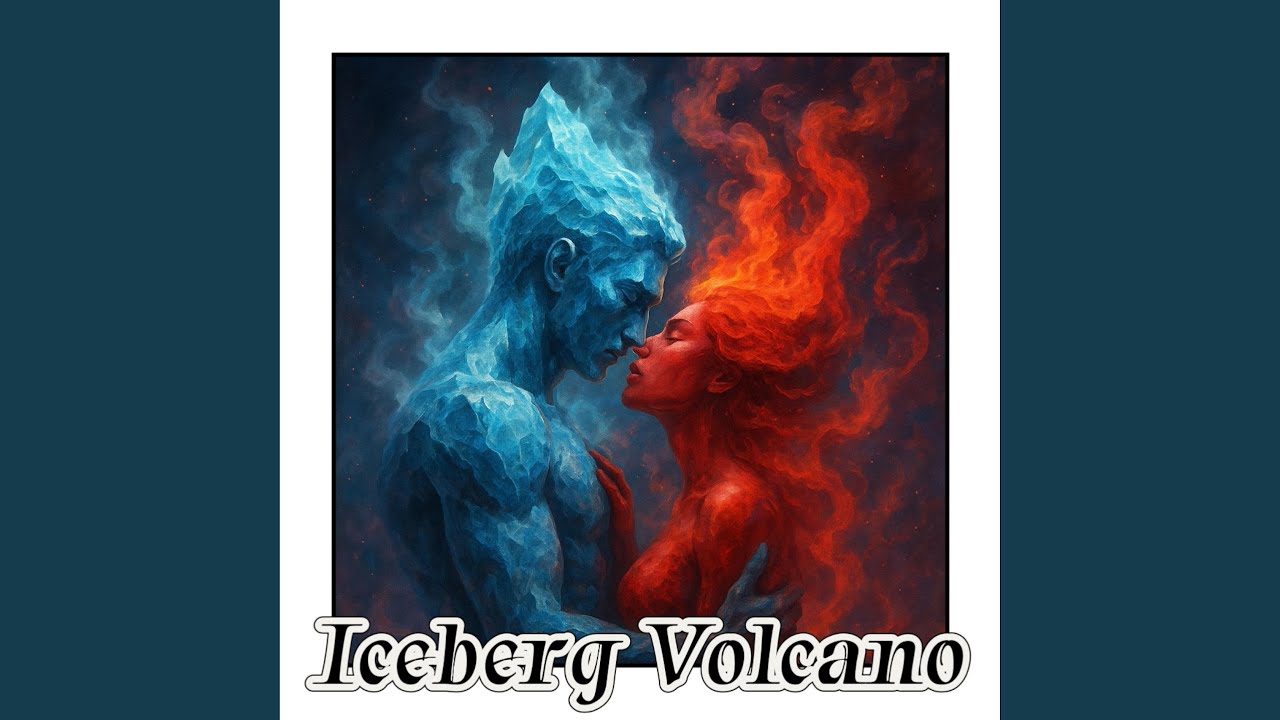 Iceberg volcano