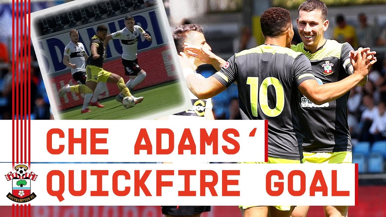 WHAT A START! Che Adams scores first Southampton goal after 2 minutes!
