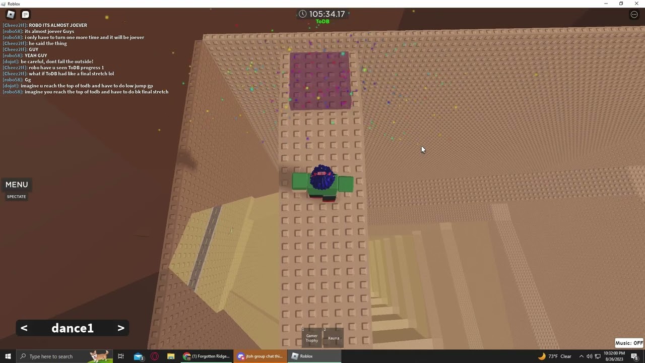 completing tower of desert bus in 105 minutes