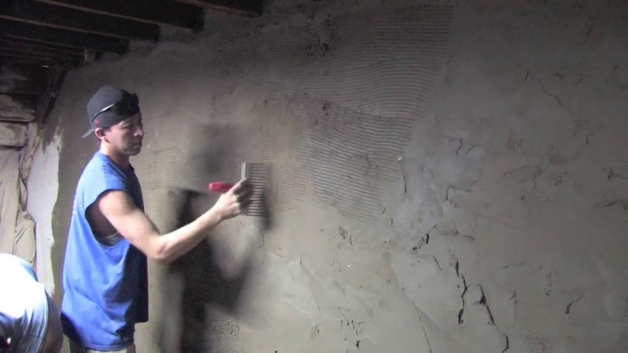 How to cement Cellar Walls and Floor  | Concrete and Cement work Contractor