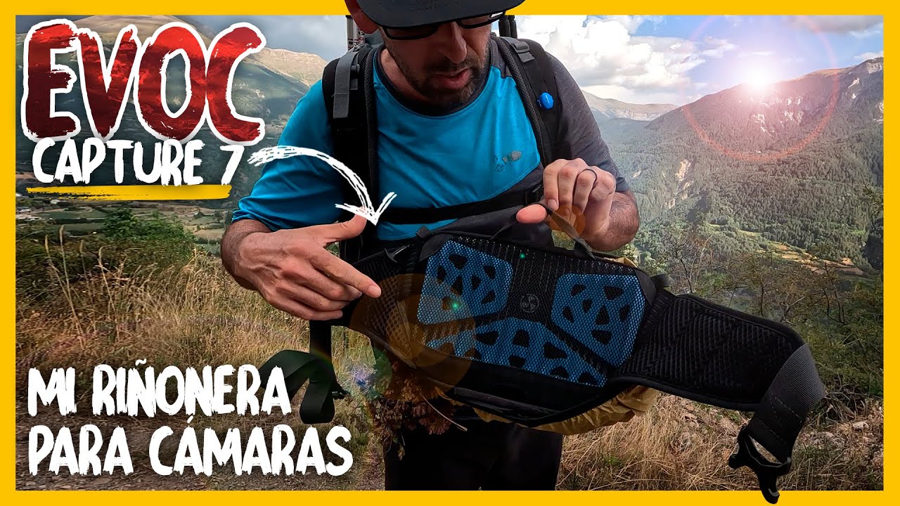 Riñonera EVOC Capture 7 para cámaras VIDEO & FOTO para CICLISMO & TREKKING