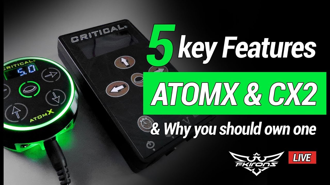5 Key Features. AtomX & CX2 Power Supplies.
