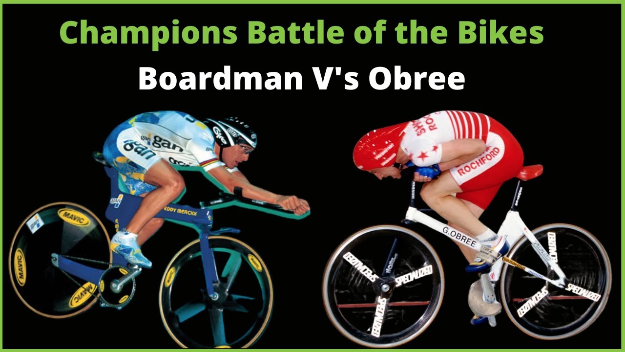 Champions Battle of the Bikes - Boardman V's Obree