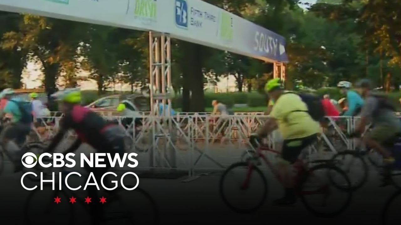 Bike the Drive held on DuSable Lake Shore Drive, “Meet Me on Milwaukee” in Wicker Park