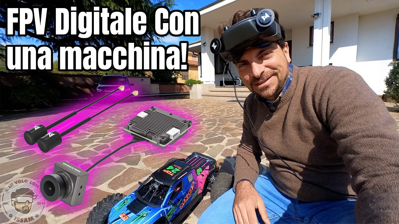 Ho trasformato Questo Macchinone in FPV con Walksnail! Spacca!! Troppo Forte!