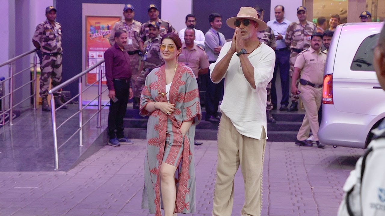 Akshay Kumar Returns To Bay From Maldives Vacation With Wife Twinkle Khanna