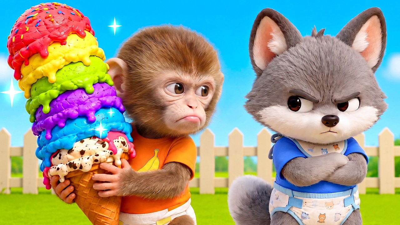 Sharing is Caring | Baby Monkey, Do You Like to Share with Me? | Nursery Rhymes & Kids Songs