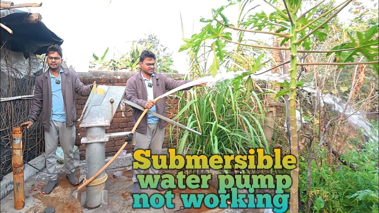 Jindal Gold Submersible Water Pump Not Working 🚫