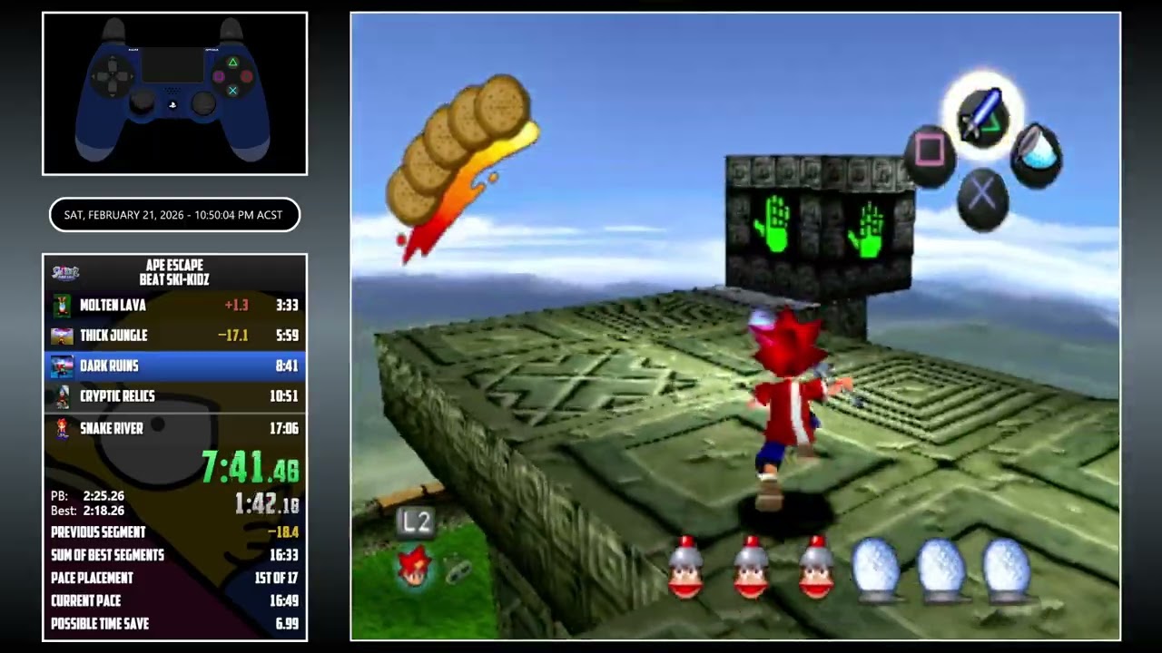 Ape Escape Beat Ski Kidz in 17:00