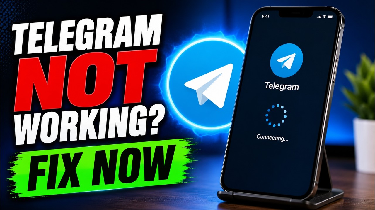 Telegram Not Working? Fix Loading, Crashing & Login Problems