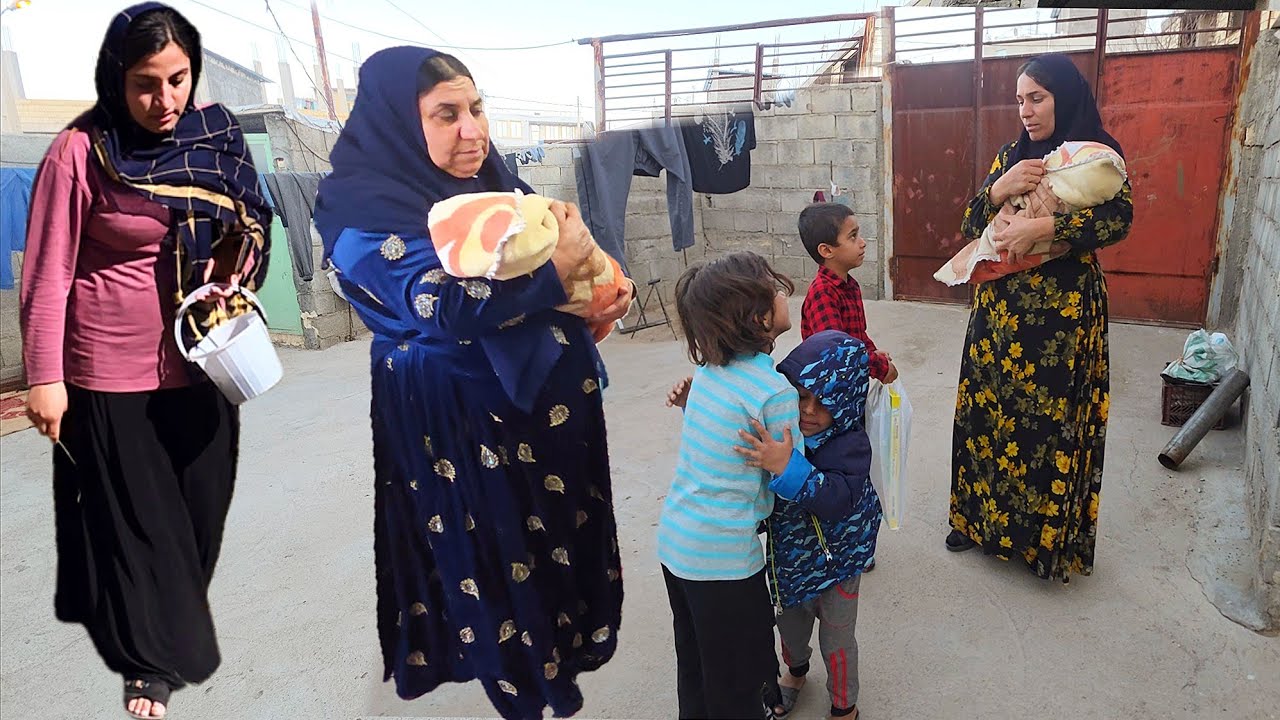 The mother's grief with her children and the news that shocked Zahra.