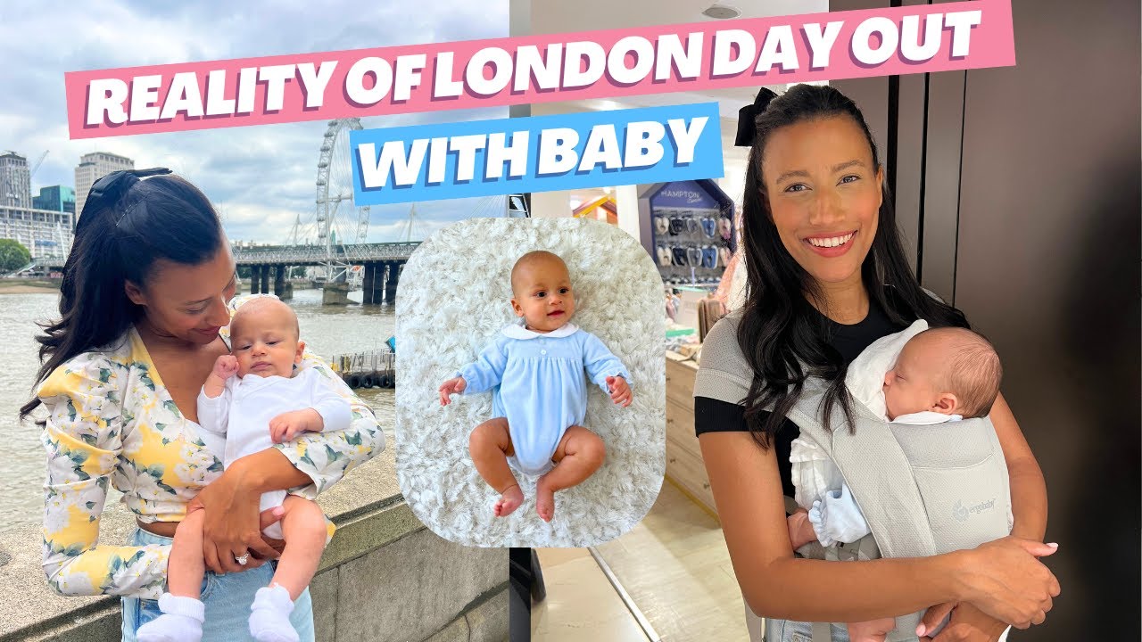 London with a Newborn! What it's Really Like on a Day Out With a Baby! Struggles, Shopping and lunch