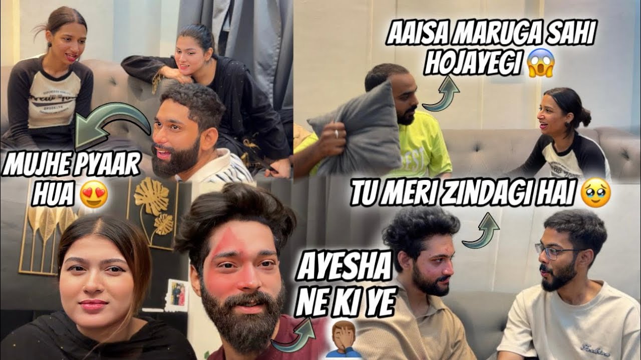 Pyaar Ho Gaya Or Takraar Hui 😍| Guess The Song Challenge | Zeeshan & Abresh