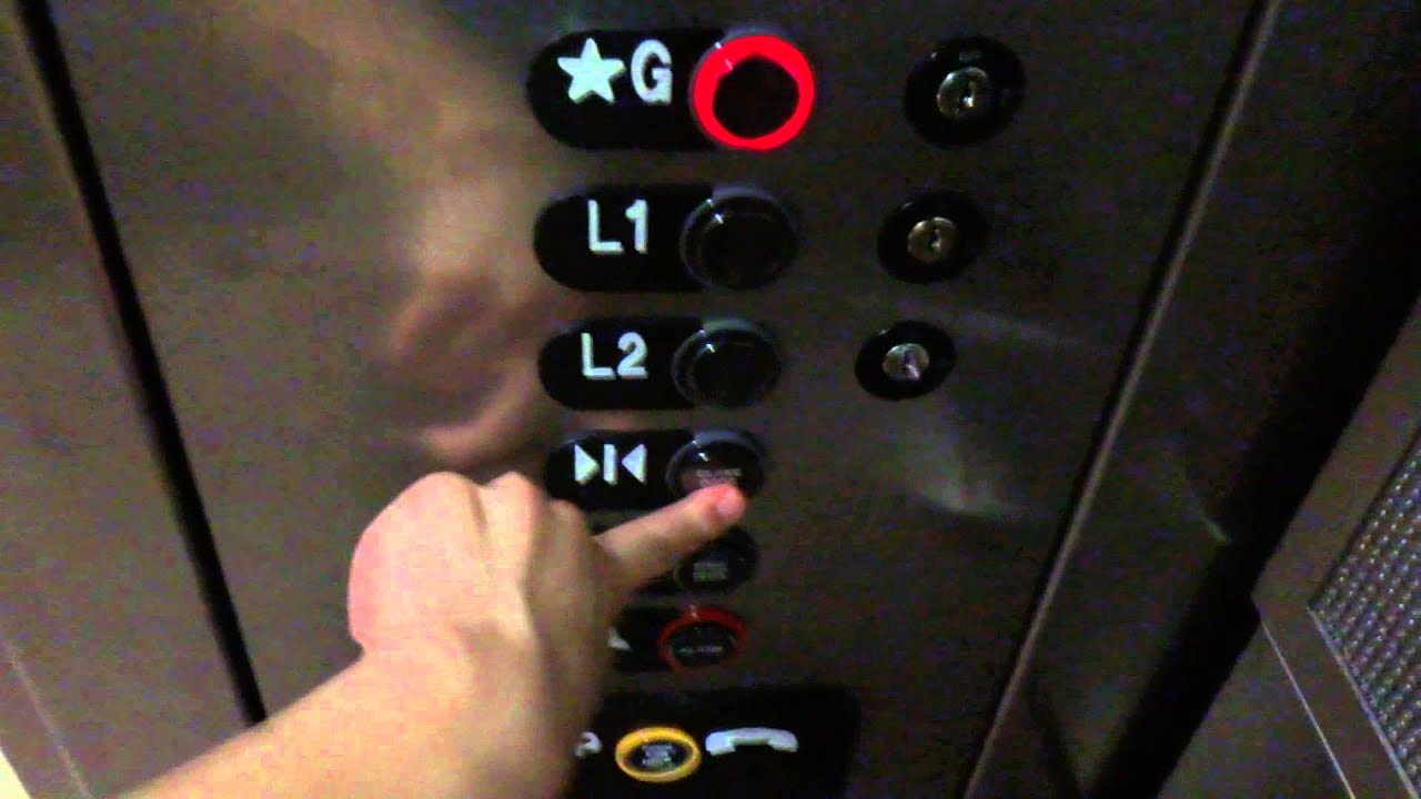 ThyssenKrupp Aurora Hydraulic Elevators at Discovery Green Parking Garage in Downtown Houston, TX.