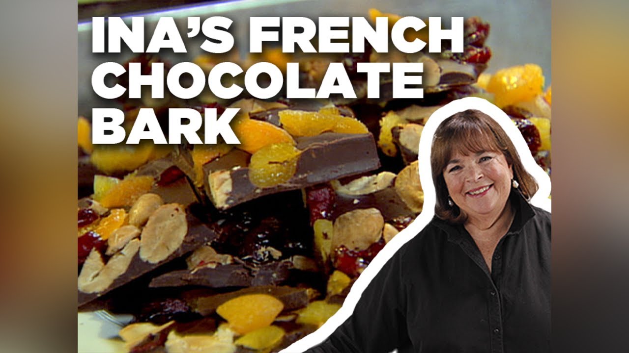 Ina Garten's French Chocolate Bark | Barefoot Contessa | Food Network