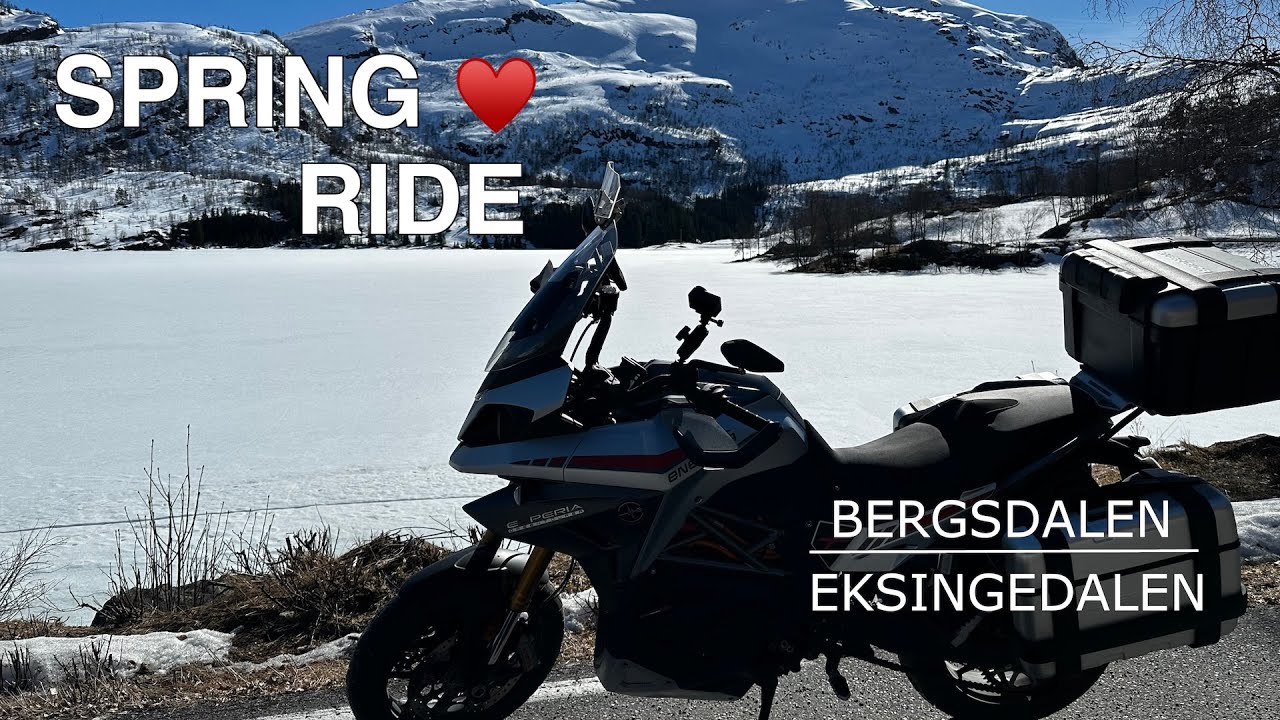 Beautiful spring ride on my Energica Experia | Electric motorcycle
