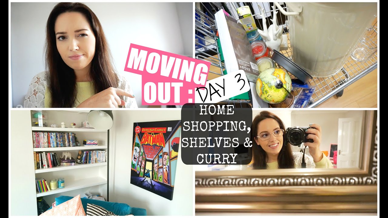 MOVING OUT : Day 3 | Home Shopping & Curry | PlanetGabb ♡
