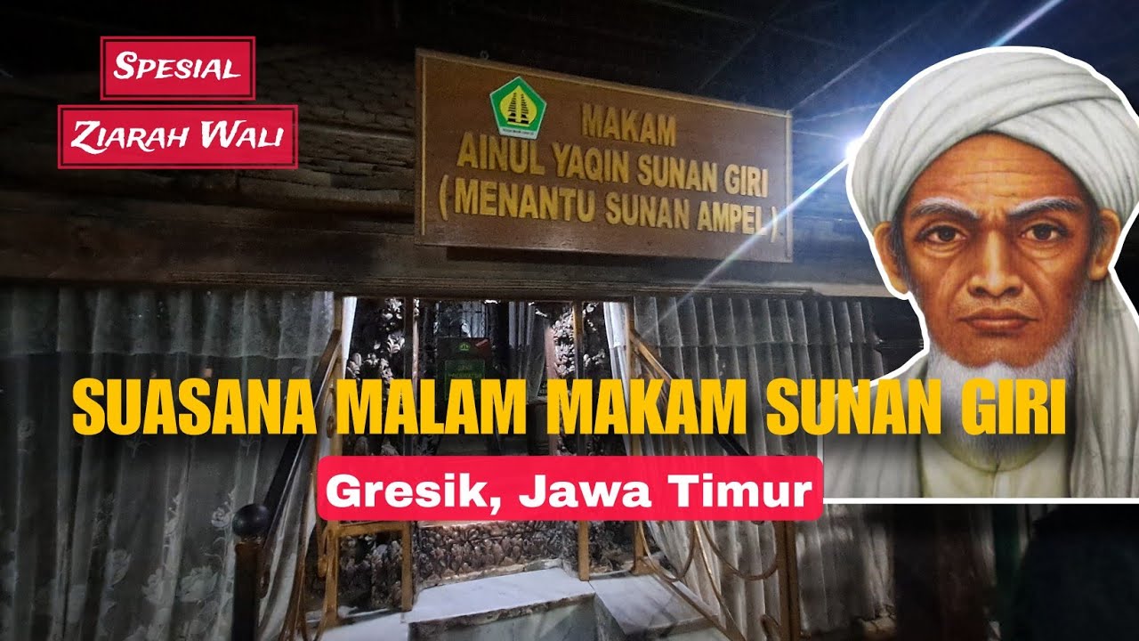 Suasana Malam Hari Ziarah Ke Makam Sunan Giri Masih Rame Banget | Vlog #38