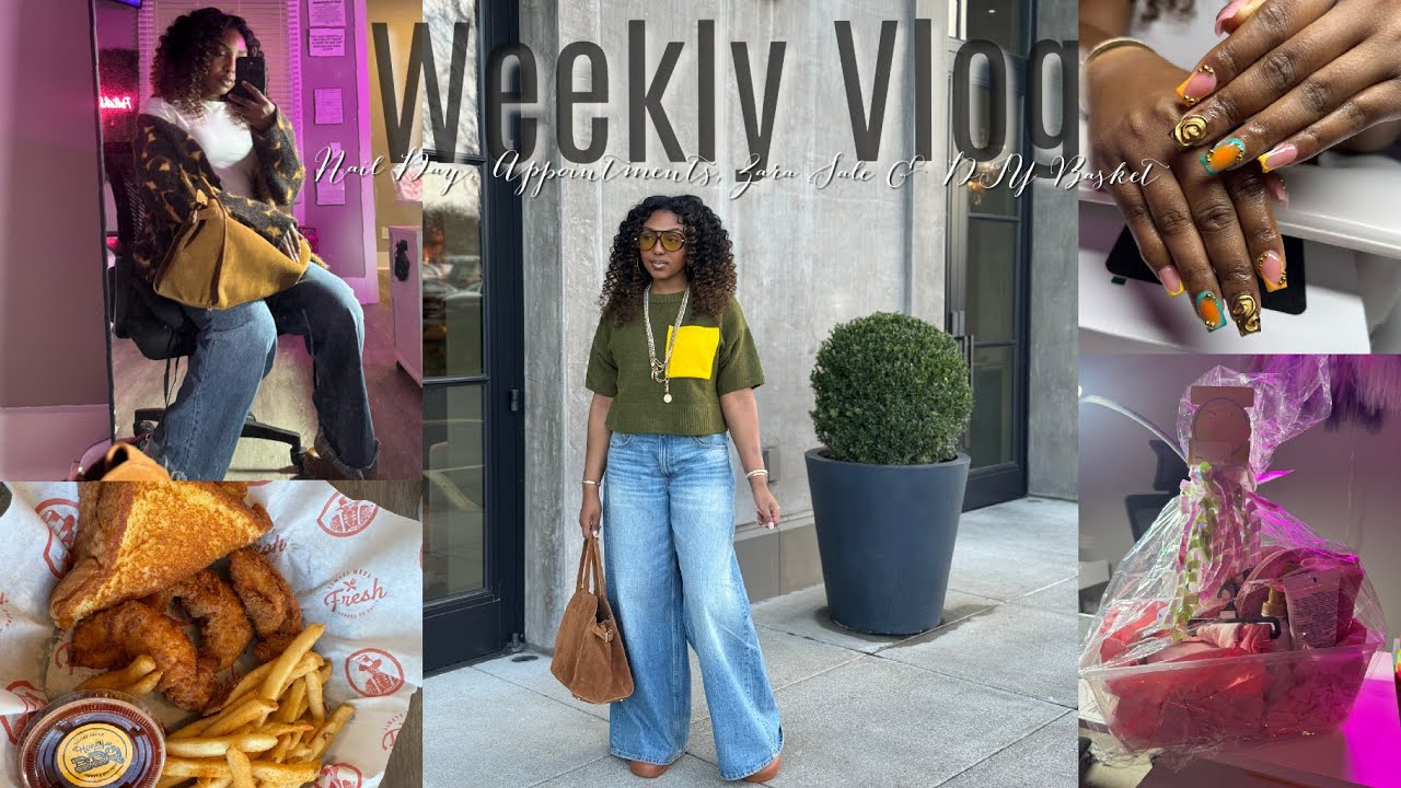 Еженедельный видеоблог | Маникюр + Запись на прием + Распродажа в Zara