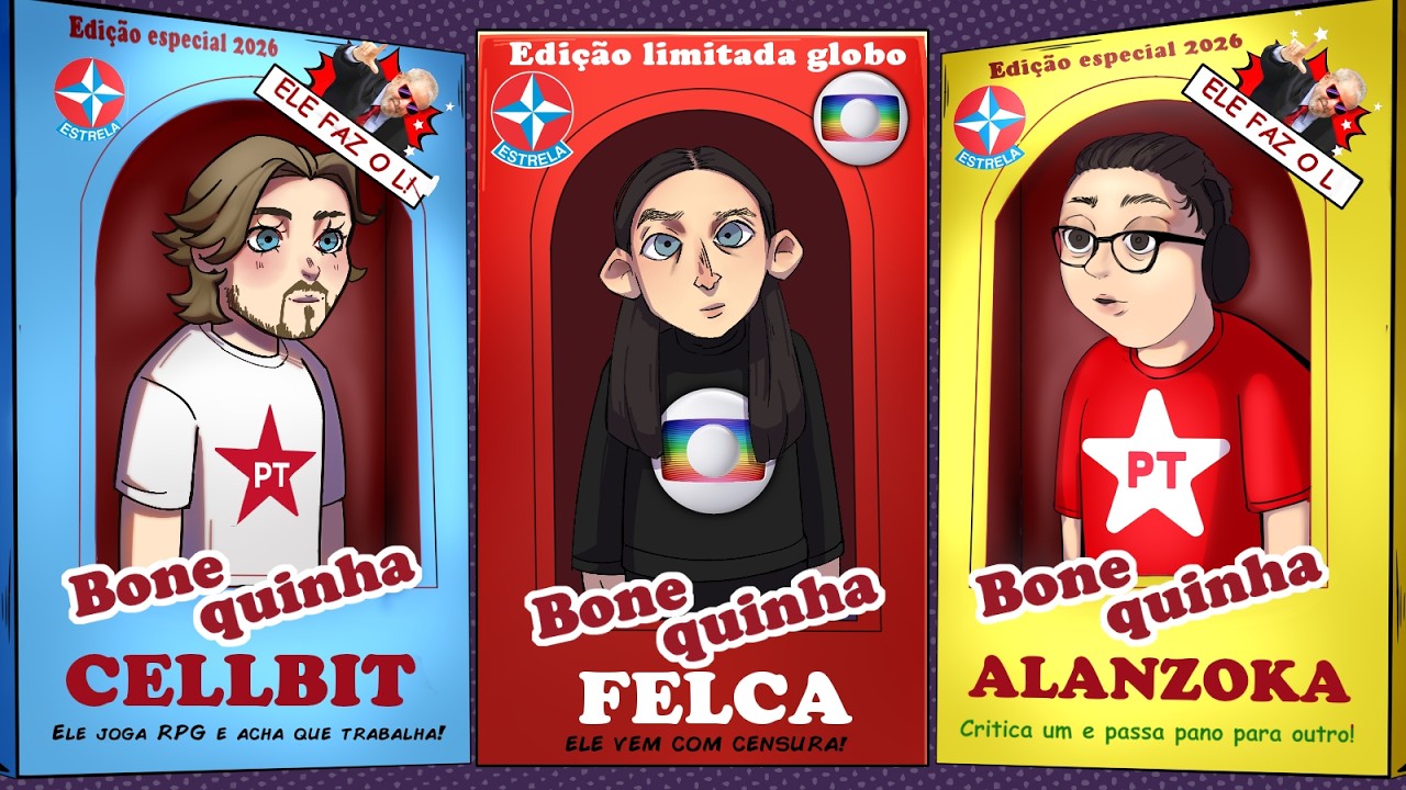 As BONECAS do Cellbit e Alanzoka foram CANCELADOS pela LEI FELCA