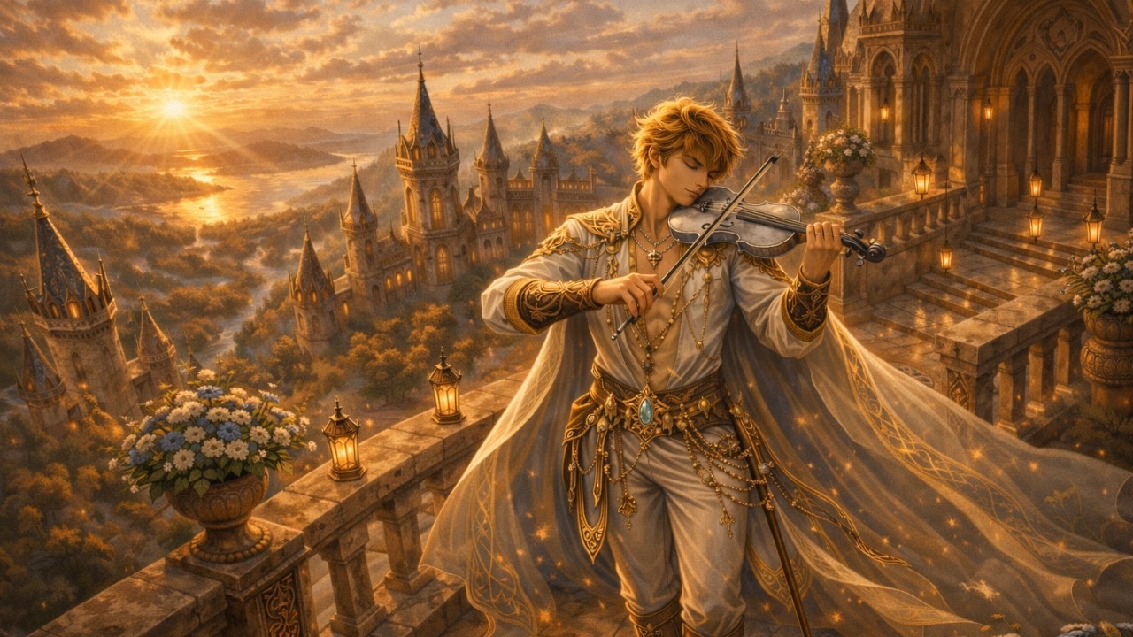 Royal Celtic Violin 👑 | Prince at Dawn – Medieval Celtic Music for Study & Focus