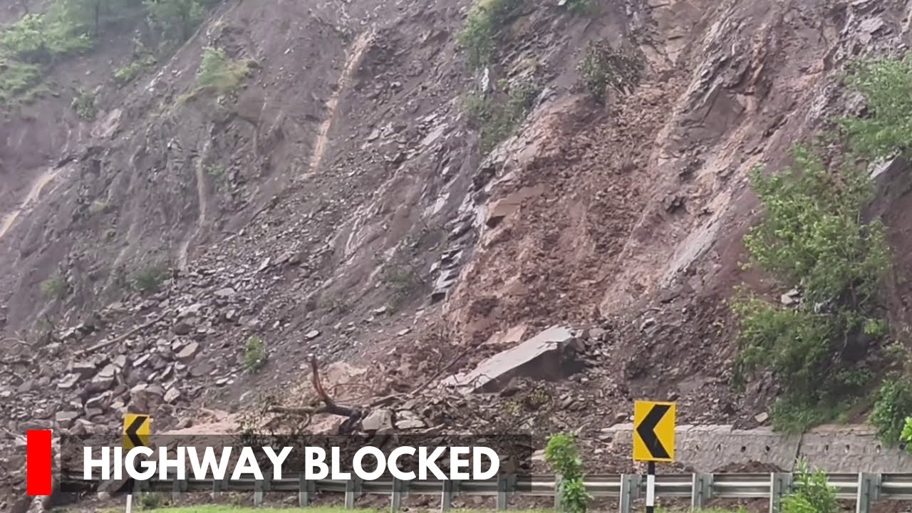Udhampur: Tawi Crosses Alert Level, Landslides Block Jammu-Srinagar Highway