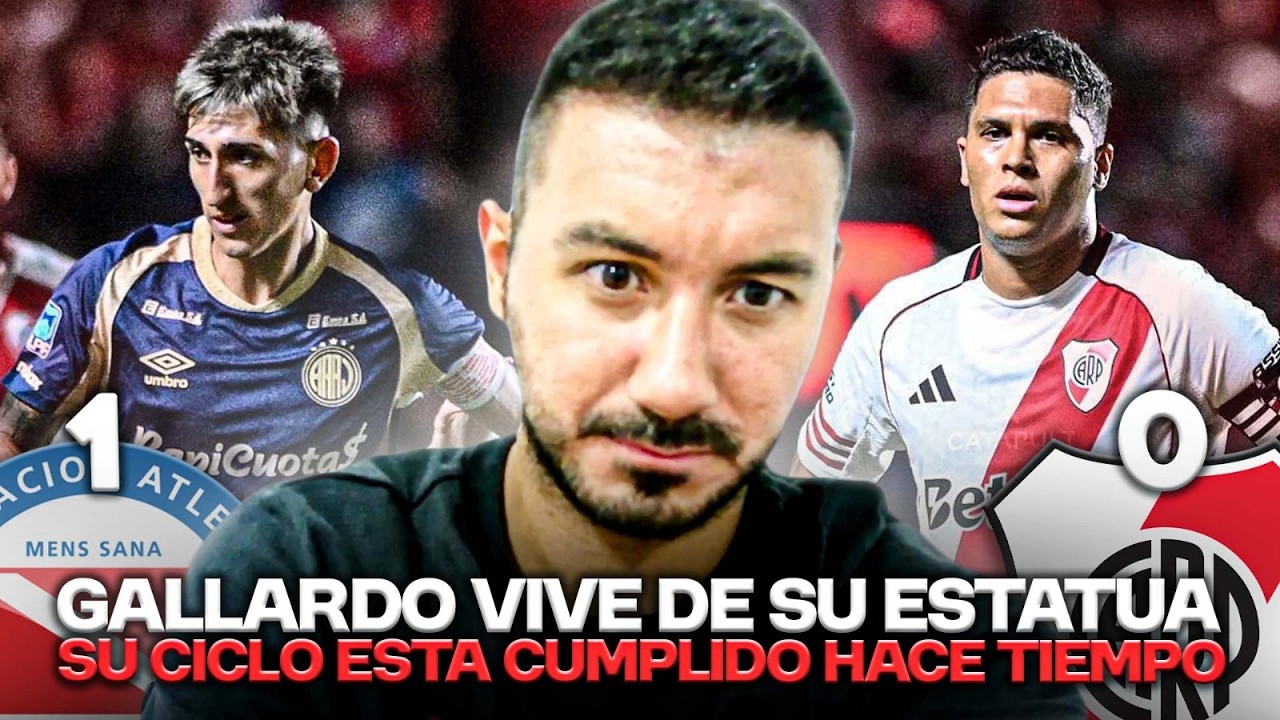 ▶ GALLARDO VIVE DE SU ESTATUA, SU CICLO ESTÁ CUMPLIDO HACE TIEMPO EN RIVER | CRACK DEPORTIVO