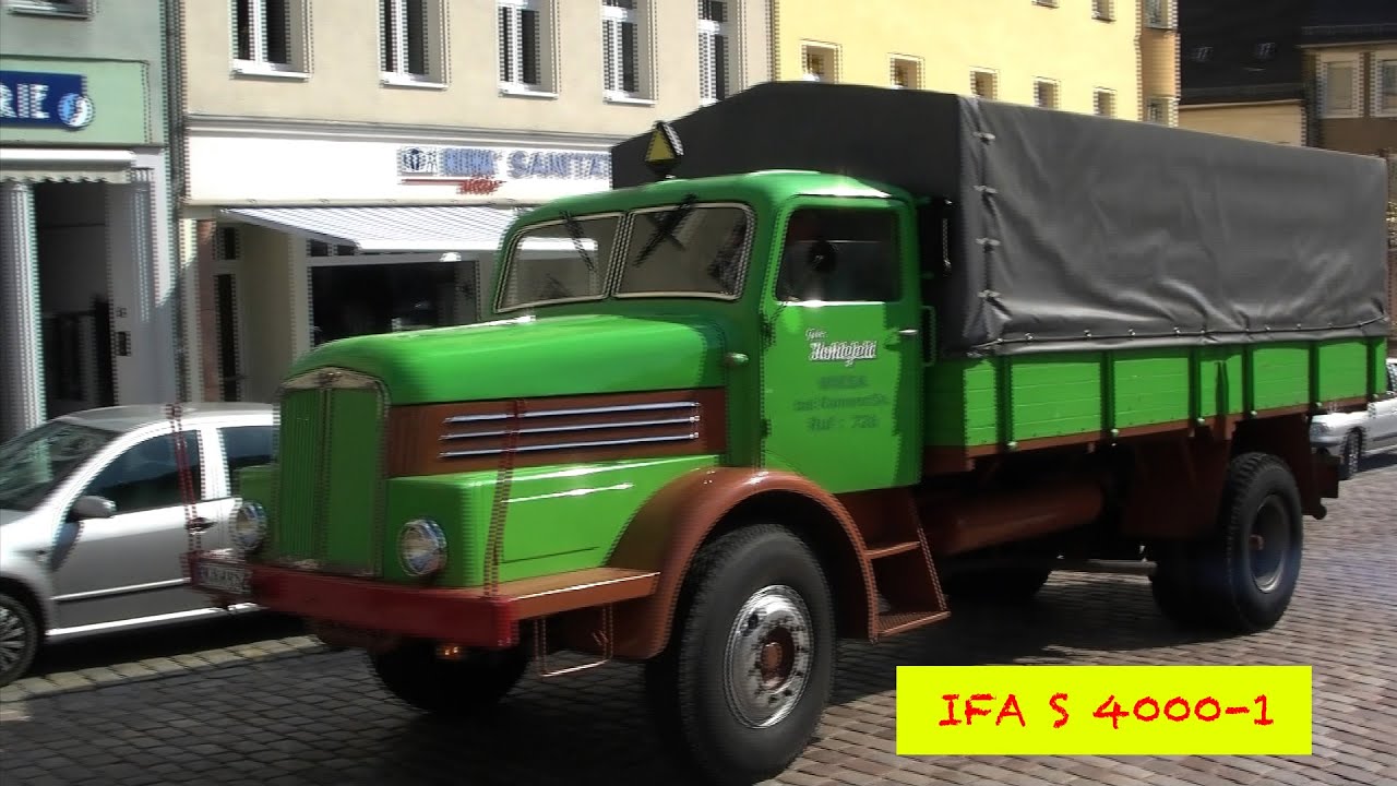 IFA H6 historischer DDR LKW / vintage GDR truck in Mittweida