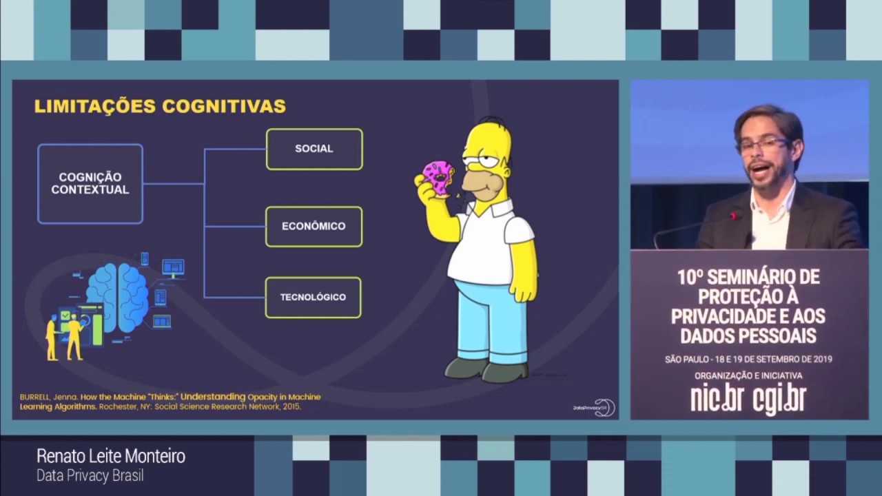 Direito à explicação em sistemas algorítmicos