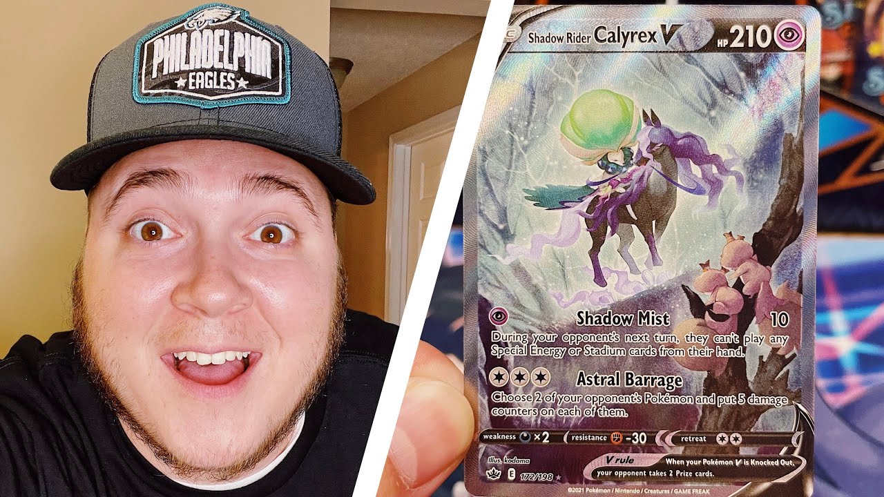 I PULLED ALTERNATE ART SHADOW RIDER CALYREX!! *Pulling Secret Rare Pokemon Cards On My Birthday*
