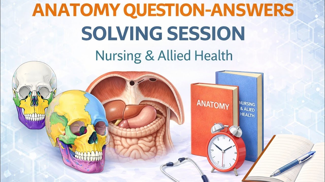 Anatomy Question - Answers Explained Simply | Nursing & Allied Health Exam 