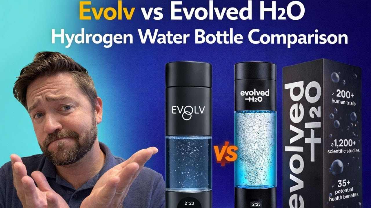 Hydrogen Water Bottle Comparison: Evolv or Evolved H2O?!