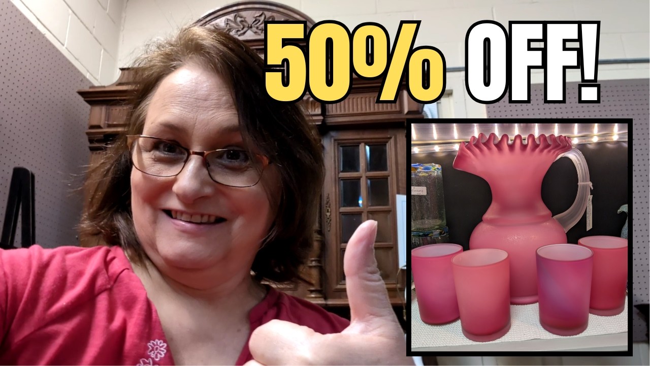 I Found A 50% Off Booth at America's Antique Mall Melbourne! What Did I Find?