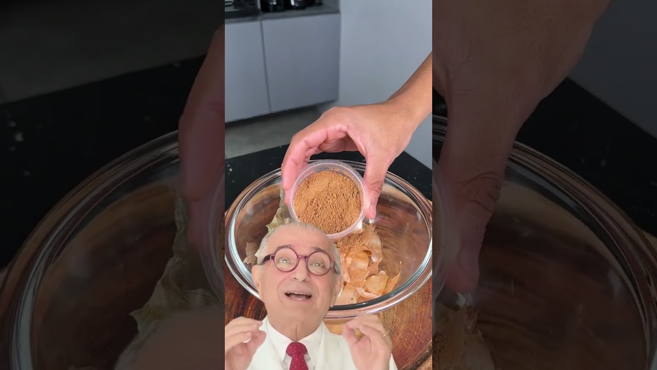 Doctor reveals: Just add cinnamon to the onion skin! 🍵✨