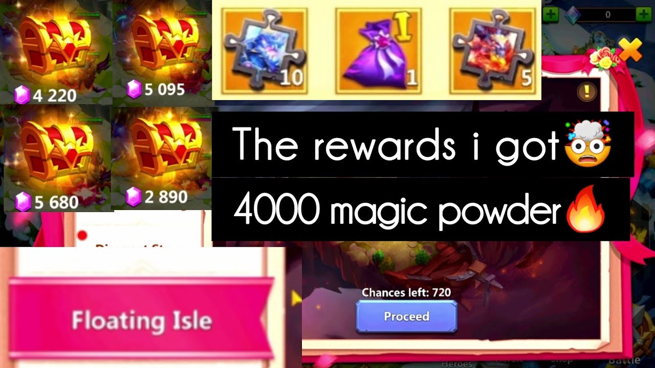 Cyclonica Skin in Floating isle || Castle Clash