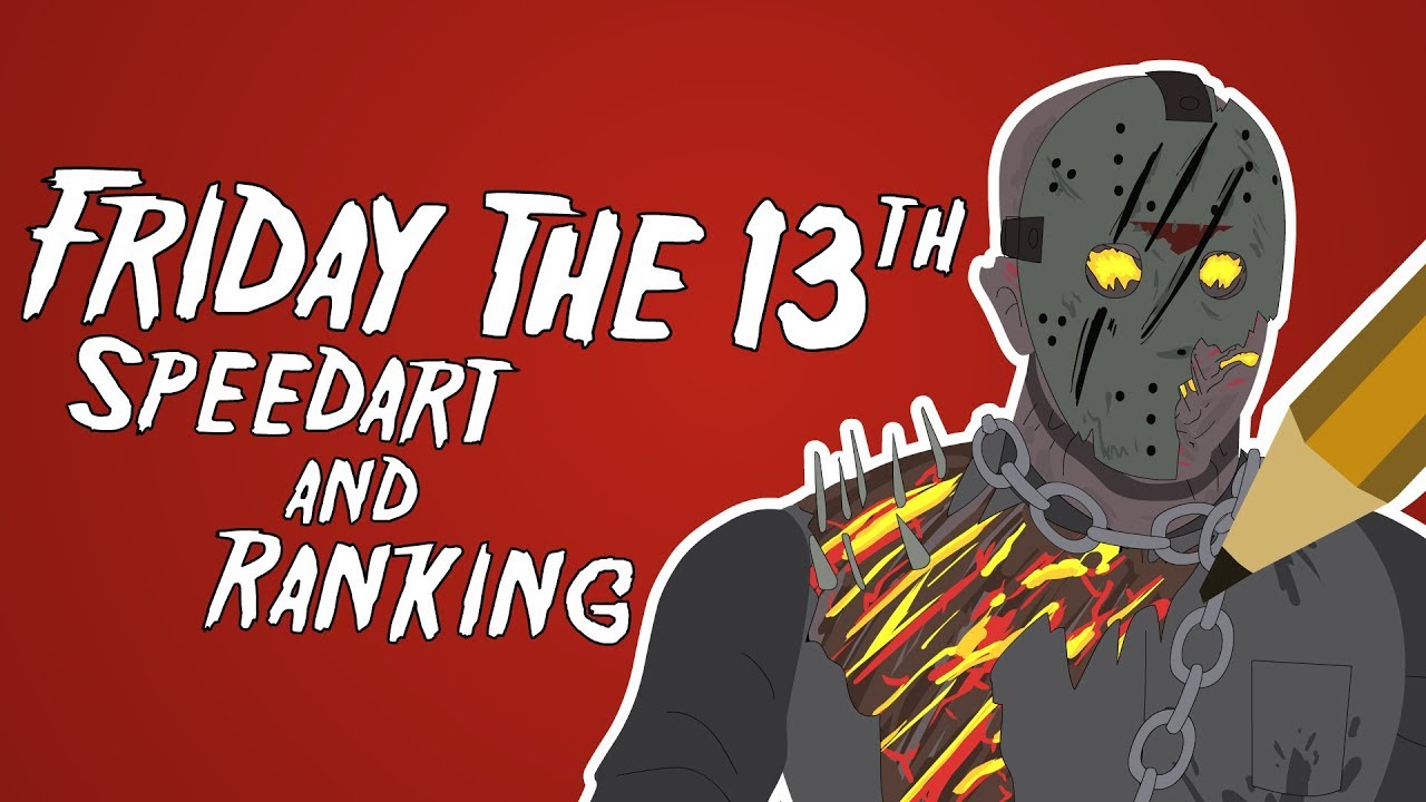 RANKING the Friday the 13th Franchise - (Savini) Jason Voorhees SPEED ART
