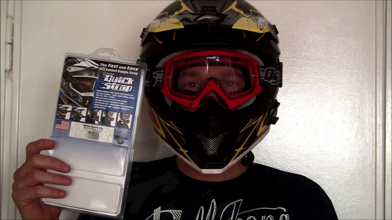 Come montare il Quick Strap - maschera enduro