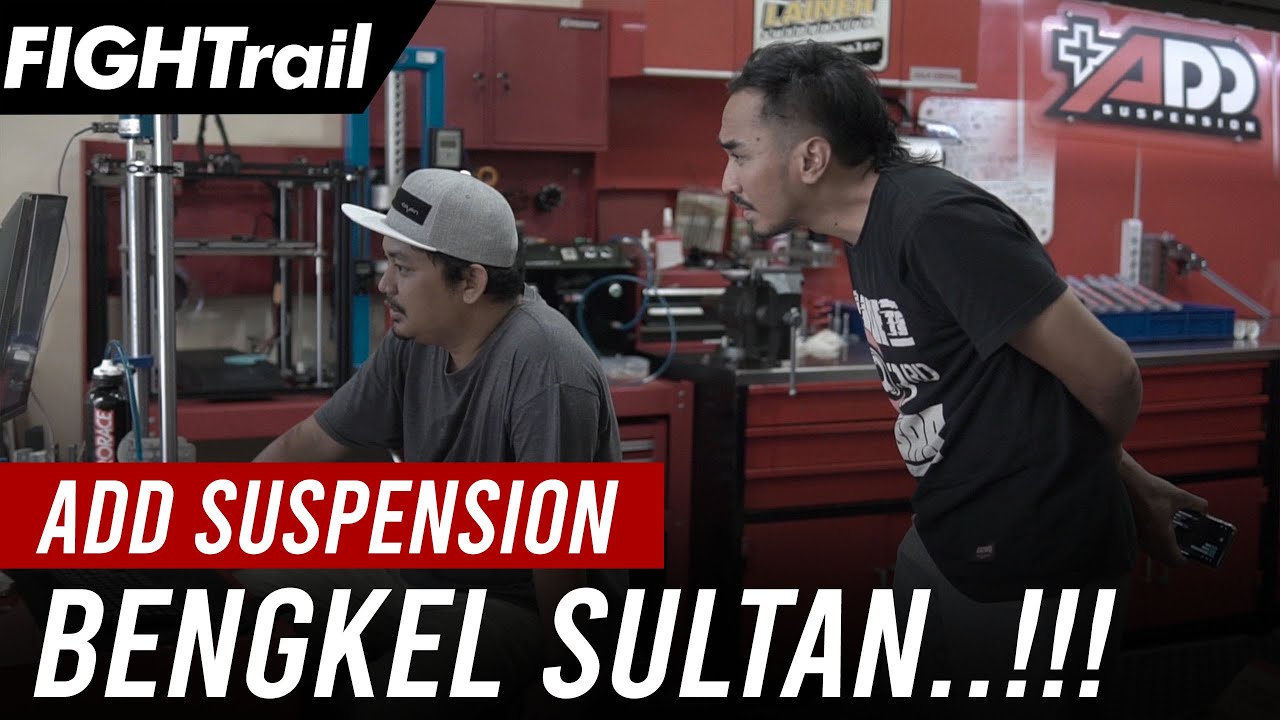 BELAJAR SUSPENSI DI BENGKEL SULTAN !!! //ADD SUSPENSION//FIGHTv