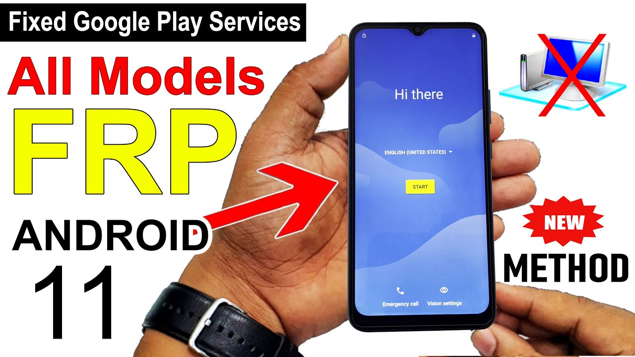 2022 | Fixed Google Play Services | ANDROID 11 FRP BYPASS All Model Phones (Without PC)🔥🔥🔥